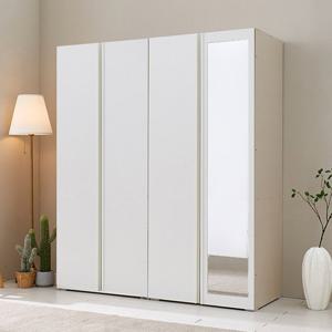 보루네오 시그니아 LPM 키큰장_1600 거울 옷장 이불장 세트