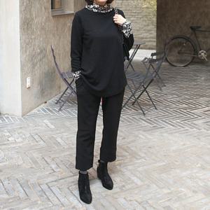 [쉬즈마담]P91920 스판짱 통밴딩 기모 배기바지 엄마팬츠 엄마옷