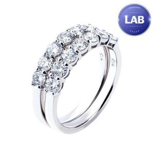 [한국금다이아몬드] 14K 랩 다이아몬드 쌍가락지 1부 랩다이아 쌍지반지