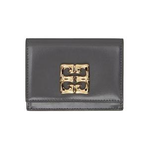 25 FW 지방시 여성 그레이 4G 리퀴드 카드 지갑 251278F037000