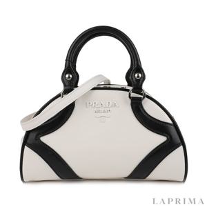 라프리마 프라다 로고 레더 볼링 숄더백 1BB071-ASK-F0964