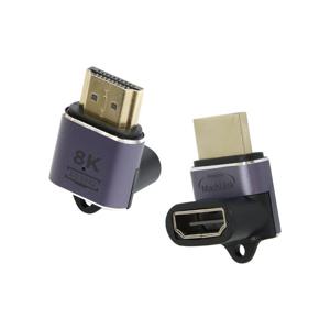 마하링크 8K HDMI M/F 상향 꺽임 젠더 ML-8HEGU4