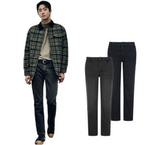 [에디션앤드지]허리 밴딩 스트레치 기모 데님 팬츠 2종 NEE5DP1907