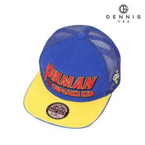 [DENNIS] 심슨 파이맨 공용모자_블루_TAEXXCA433