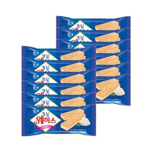 해태 웨하스 크림 50g x 12개