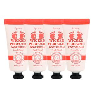 (4개)에뿌 향기마녀 풋크림 프레쉬플로럴 80ml /발크림 시어버터