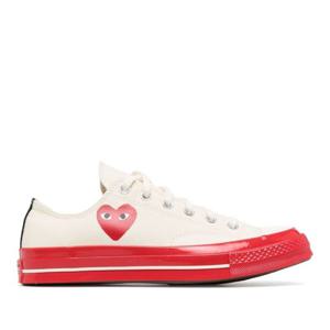 꼼데가르송 x 컨버스 척 70 스니커즈 A01796C WHITE