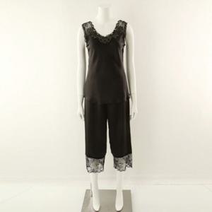 [와코루] 폴리사틴 튤모티프 심플라인 데이웨어 하프슬립 (WDWS3050R-HSL-BK)