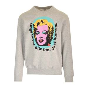 꼼데가르송 프린트 맨투맨 FM-T002-S24 1-TOP GREY