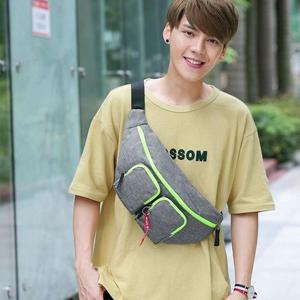 [프롬슈] 라이트 형광포켓 여행보조가방 투웨이백 크로스슬링백