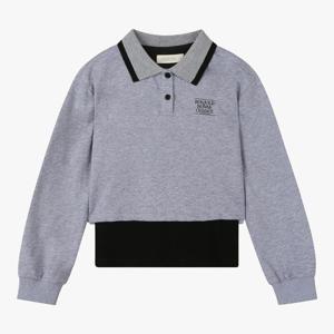 [일로딜로]모던카라 레이어드 긴팔티 IDLA23W4Z 해운대점