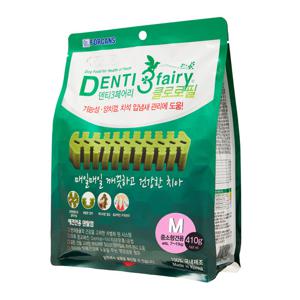 포켄스 덴티페어리 클로로필 410g M 34P 중소형견 덴탈껌