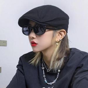 멋진 절개라인 깔끔 솔리드 디자인 남여공용 헌팅캡