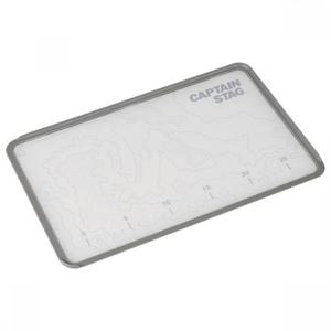 캡틴스태그 UH-4728 가드가 달린 도마 식기 세척기 호환 저울 포함 그레이x화이트 일본산