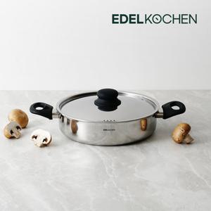 [에델코첸] 통3중 얼티밋 전골냄비 24cm (미러)