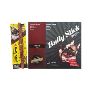 (강아지껌) 한우불리스틱 대형 1P / 1박스(10개입)