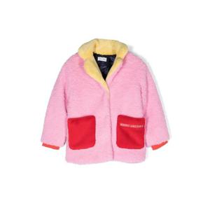 마크제이콥스 여아 연핑크 퍼 코트 W16146K_465