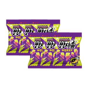 젤리셔스 짱셔요 라임포도맛 48g x6개