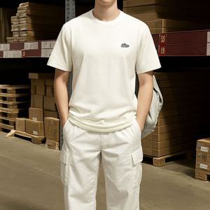 [뉴발란스 주니어]NB 뉴발란스 애슬레틱 9060패치 코튼 반팔티 씨솔트 MT51966-SST