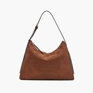 ELEGANCE PARIS 라체 스웨이드 호보백 OSFH301T