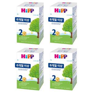 [독일출발]힙분유 비오 2 600g 4 통