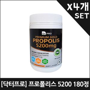 닥터프로 프로폴리스 5200mg 180정X4