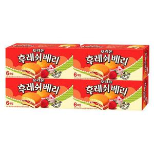 [오리온]오리온 후레쉬베리 168g 4개