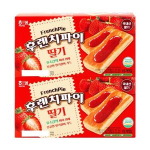 [해태]해태 후렌치파이 딸기 192g 2개