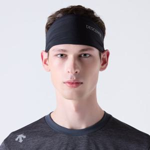 [데상트공식] 러닝 와이드 헤드밴드 SQ123RSU12