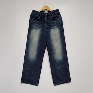 아이우먼 룩스기모와이드데님팬츠 LOT353M412 빅사이즈