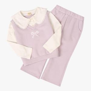 치크 HC04 레이어드 쪼끼 + 바지세트 CKSM2493G