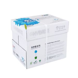 하이브라이트 75g A4 2500매 1박스 복사용지 프린터종이_JS