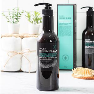 수앤 오리진블랙 단백질폭탄 샴푸 700ml 리얼 볼륨샴푸 대용량 홈쇼핑샴푸