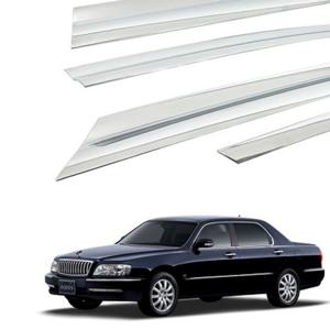 에쿠스 02-04 크롬 썬바이저 차량용 윈도우 진흥 4P