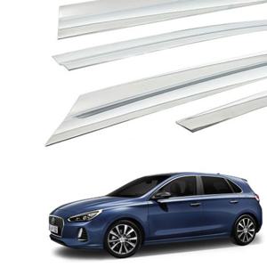 I30 PD 크롬 썬바이저 차량용 윈도우 창문 진흥 4P