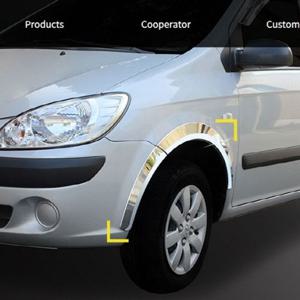 뉴클릭 휀다몰딩 8pcs 자동차 휀더가드