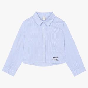 유솔 sh06 포켓크롭셔츠(블루) ULYC23851