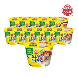 [오뚜기] 컵밥 고추참치마요덮밥(즉석국) 285.5g x 12개(1박스)