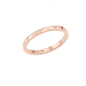 [GB] 3면 기계컷팅 14K GOLD 반지 LRS22113G