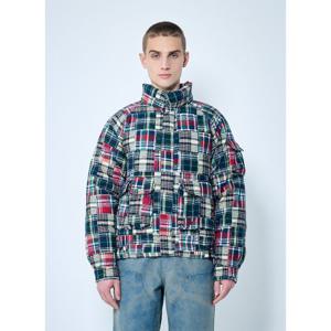 디스이즈네버댓 패치워크 멀티 포켓 패딩 TN243OOWHS05 MLT