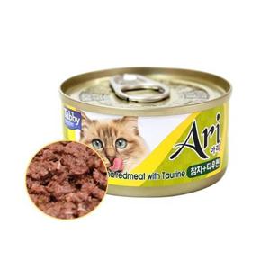 참치 타우린 80g 아리캔 고양이 영양간식