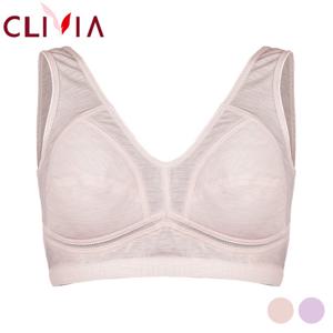 크리비아 여성 인견 노와이어 홑겹 탑브라 1758