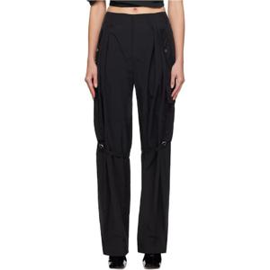 25 FW 파리 조지아 여성 블랙 멜리사 슬랙스 251438F087001