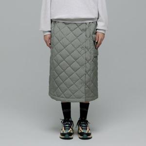 내셔널지오그래픽 N244WSK110 여성 엘크 패딩 롱기장 스커트 LIGHT JADE