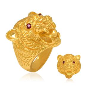 남자 순금 반지 37.5g 24K [호랑이2]
