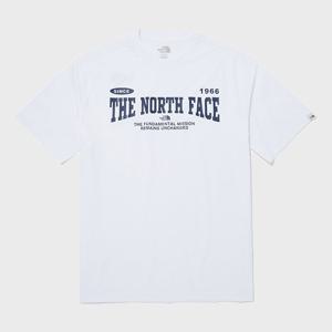 [노스페이스 화이트라벨]팀 아카이브 반팔 라운드티 NT7UQ07J_WHT