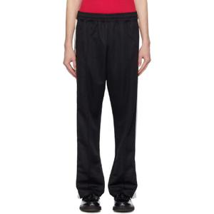 25 FW BAPE 남성 블랙 라인 카모 루즈 핏 스웨트팬츠 242546M190014