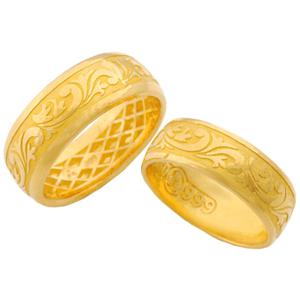 순금 반지 7.5g 24k [ 커플링 B7177 ]