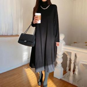 빅사이즈 412 루즈기모폴라원피스 DRAG348