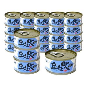 애묘캔 참치 24p 고양이캔 통조림 간식 애묘용간식